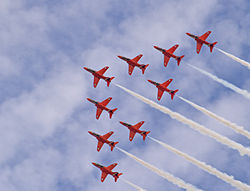 Red Arrows Over Pakefield